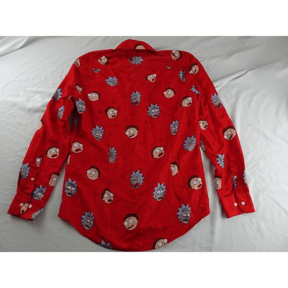 Suitmeister Rick & Morty Button up Shirt Size M - Picture 4 of 9